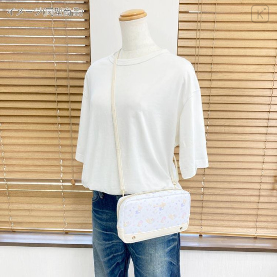 Japan San-X Mini Shoulder Bag - Rilakkuma : Rocking Horse Purple - 6