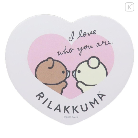 Japan San-X Big Clip - Chairoikoguma & Korilakkuma : I Love Who You Are - 1