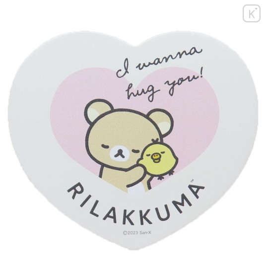 Japan San-X Big Clip - Kiiroitori & Rilakkuma : I Wanna Hug You - 1