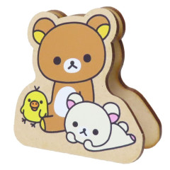 Japan San-X Big Clip - Kiiroitori & Korilakkuma & Rilakkuma : Relax