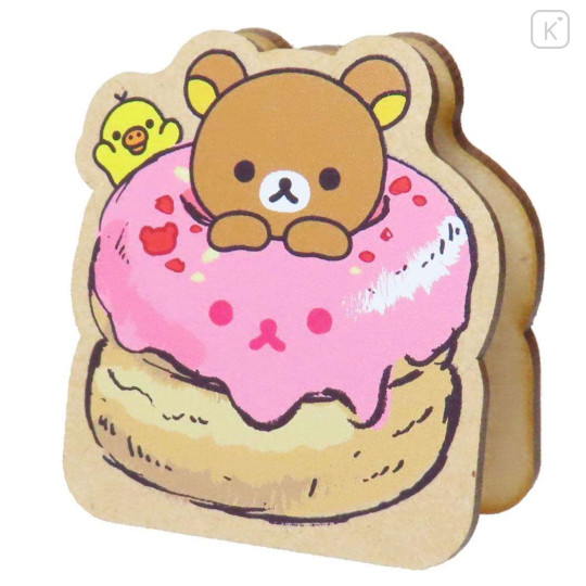 Japan San-X Big Clip - Kiiroitori & Rilakkuma : Donut - 1