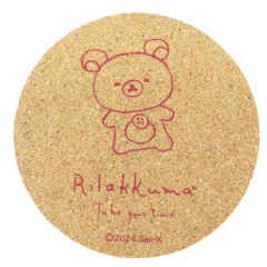 Japan San-X Cork Coaster - Korilakkuma : Take You Time