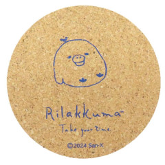 Japan San-X Cork Coaster - Kiiroitori : Take You Time