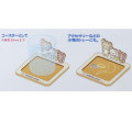 Japan San-X Cork Coaster With Ornaments - Rilakkuma : Hand In Hand - 4