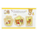 Japan San-X Magnet Set - Chairoikoguma & Korilakkuma & Rilakkuma : Honey - 1