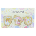 Japan San-X Magnet Set - Rilakkuma : Smiling Happy For You - 1