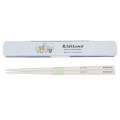 Japan San-X Chopsticks 18cm with Case - Rilakkuma : Balloon Party Blue - 1