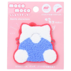 Japan Sanrio Patch Fluffy Embroidery Sticker For Cloth Surface - Hello Kitty : Butt