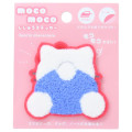 Japan Sanrio Patch Fluffy Embroidery Sticker For Cloth Surface - Hello Kitty : Butt - 1