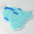 Japan Sanrio Patch Fluffy Embroidery Sticker For Cloth Surface - Hangyodon : Butt - 2