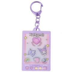 Japan Sanrio Shaka Shaka Keychain - Kuromi : Crane Game