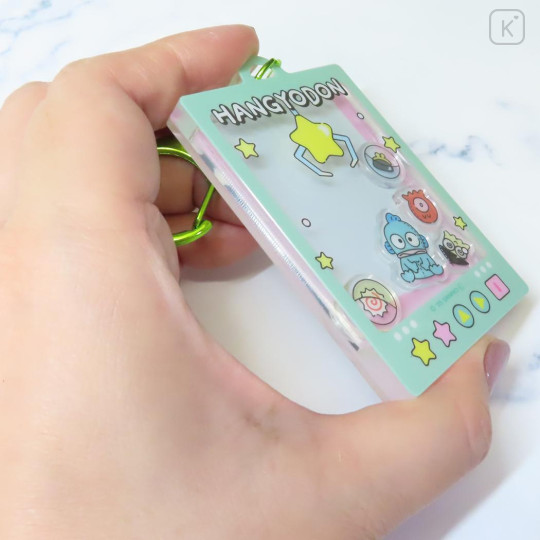 Japan Sanrio Shaka Shaka Keychain - Hangyodon : Crane Game - 2