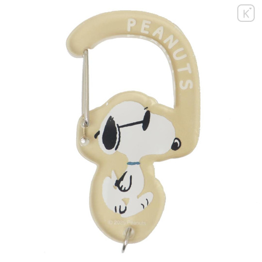 Japan Peanuts Acrylic Carabiner - Snoopy : Have A Good Journey Joe Cool - 1