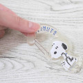 Japan Peanuts Acrylic Carabiner - Snoopy : Have A Good Journey White - 2