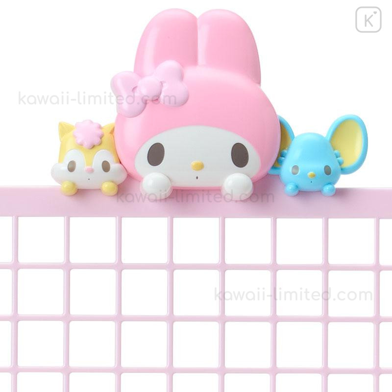 maimero　　0206 Japan Sanrio Fluffy Zipper Shoulder Bag - My Melody | Kawaii