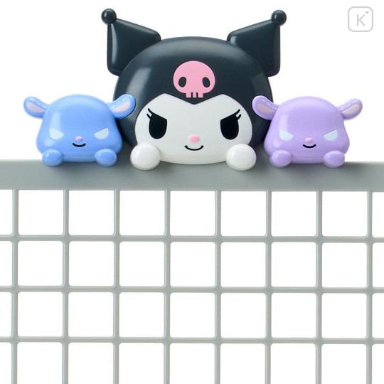 Japan Sanrio Original Mesh Panel - Kuromi - 5
