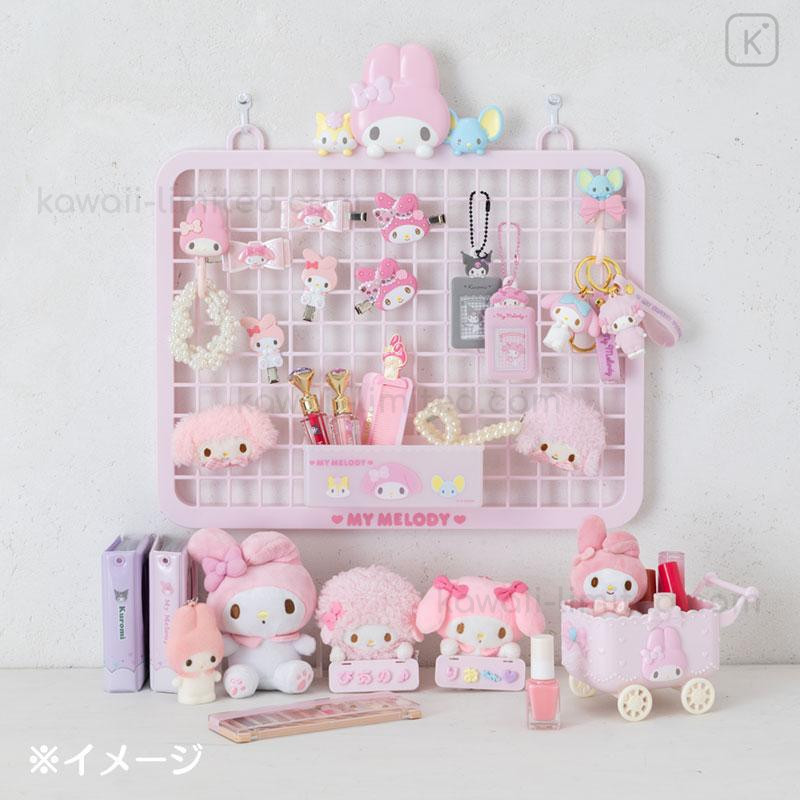 入手困難☆My Melody 有孔ボード フック付き Japan Sanrio Original Hooked Accessory Box - My Melody