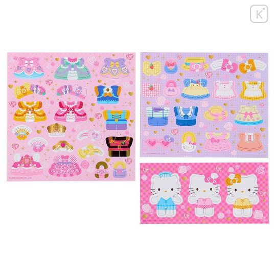 Japan Sanrio Original Dress-up Magnet Play Set - Hello Kitty - 5