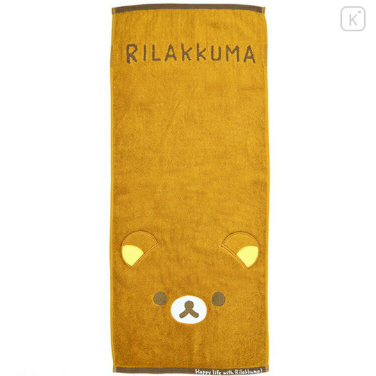Japan San-X Face Towel - Rilakkuma : Face - 1