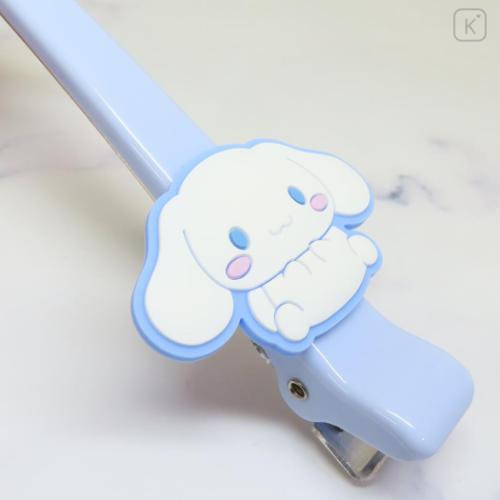 Japan Sanrio Long Hair Clip - Cinnamoroll : Smile - 3