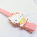 Japan Sanrio Long Hair Clip - Hello Kitty : Smile - 3