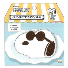Japan Peanuts Mochimochi Memo - Snoopy : Joe Cool
