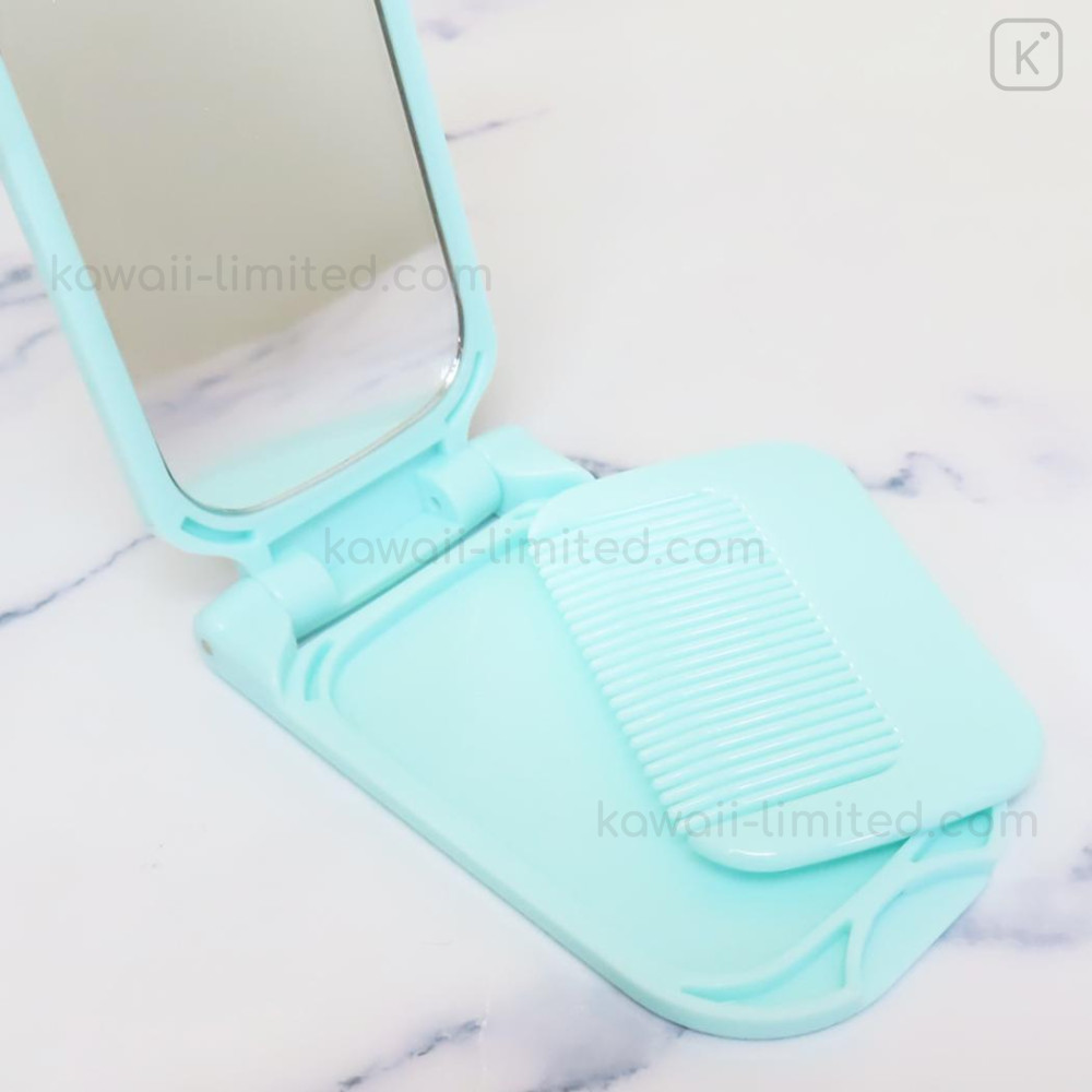 Japan Sanrio Mirror & Comb - Pochacco : Flip Phone Style