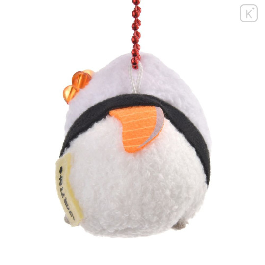 Japan Disney Store Tsum Tsum Plush Keychain - Baymax : Japanese Food Onigiri Rice Ball - 4