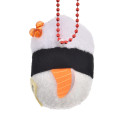 Japan Disney Store Tsum Tsum Plush Keychain - Baymax : Japanese Food Onigiri Rice Ball - 5