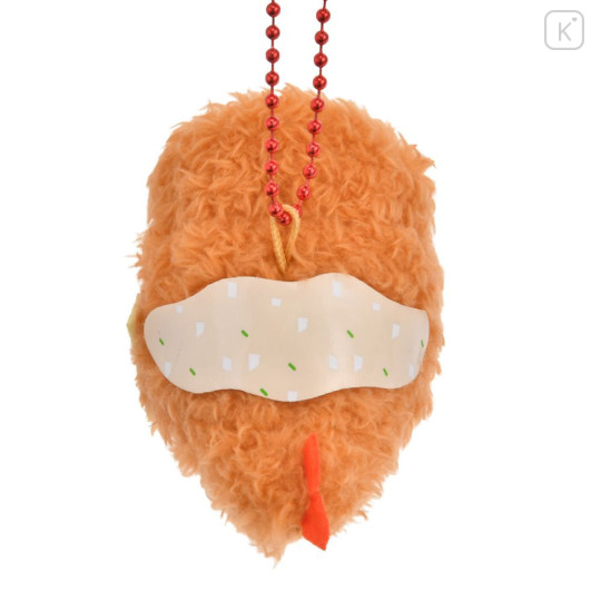Japan Disney Store Tsum Tsum Plush Keychain - Donald : Japanese Food Fried Shrimp - 5