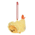 Japan Disney Store Tsum Tsum Plush Keychain - Pooh : Japanese Food Fried Shrimp - 1