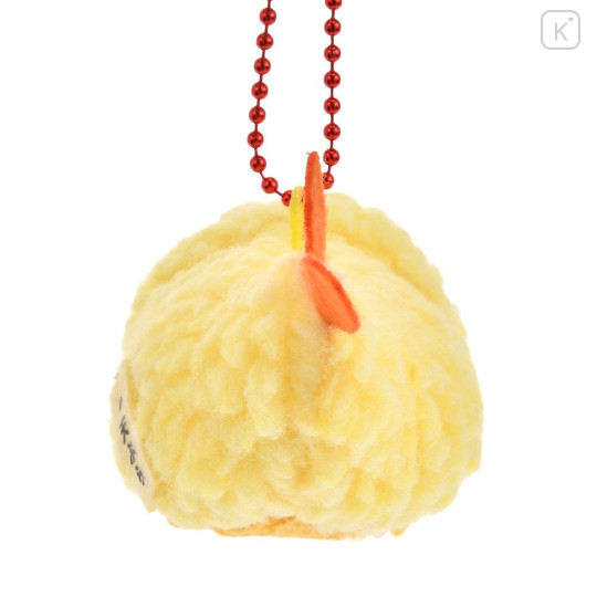 Japan Disney Store Tsum Tsum Plush Keychain - Pooh : Japanese Food Fried Shrimp - 4