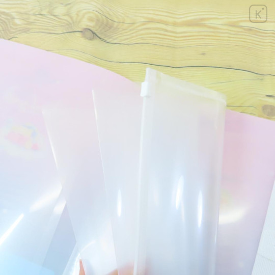 Japan Kirby 6 Pockets A4 Index File Holder - Kirby : Pupupu Starlight Pink - 3