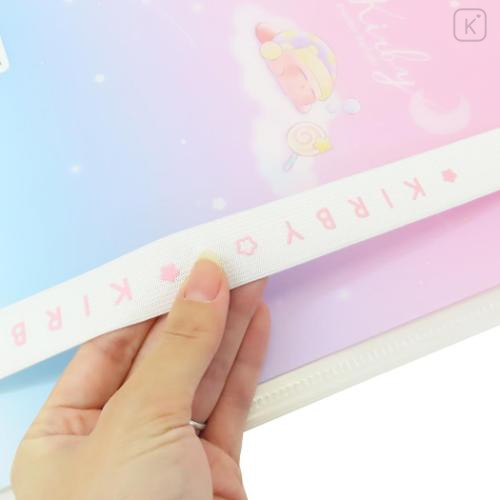 Japan Kirby 6 Pockets A4 Index File Holder - Kirby : Pupupu Starlight Pink - 4