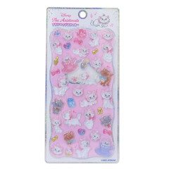 Japan Disney Petit Drop Sticker - Marie : Pink