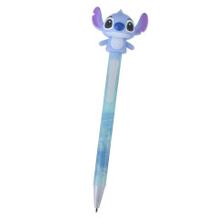 Japan Disney Store Action Mascot Ballpoint Pen - Stitch : Hands Move Milky Color