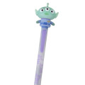 Japan Disney Store Action Mascot Ballpoint Pen - Toy Story Little Green Men Aliens : Hands Move Milky Color - 2