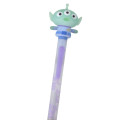 Japan Disney Store Action Mascot Ballpoint Pen - Toy Story Little Green Men Aliens : Hands Move Milky Color - 3