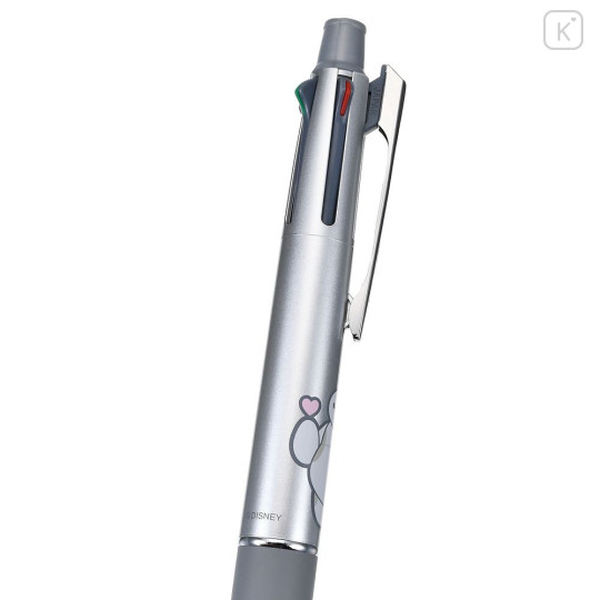 Japan Disney Store Jetstream 4&1 Multi Pen + Mechanical Pencil - Baymax : Love BM Silver - 5