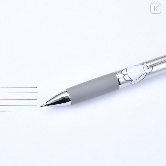 Japan Disney Store Jetstream 4&1 Multi Pen + Mechanical Pencil - Baymax : Love BM Silver - 6