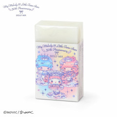 Japan Sanrio Eraser - Little Twin Stars & My Melody : Dolly Mix