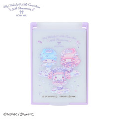 Japan Sanrio Mirror - Little Twin Stars & My Melody : Dolly Mix
