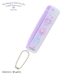Japan Sanrio Folding Brush & Comb - Little Twin Stars & My Melody : Dolly Mix