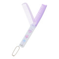 Japan Sanrio Folding Brush & Comb - Little Twin Stars & My Melody : Dolly Mix - 2