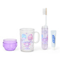 Japan Sanrio Toothbrush Set - Little Twin Stars & My Melody : Dolly Mix - 2