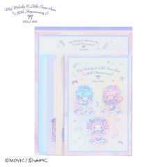 Japan Sanrio Letter Set - Little Twin Stars & My Melody : Dolly Mix