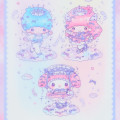 Japan Sanrio 5 Pockets A4 Clear File - Little Twin Stars & My Melody : Dolly Mix - 3