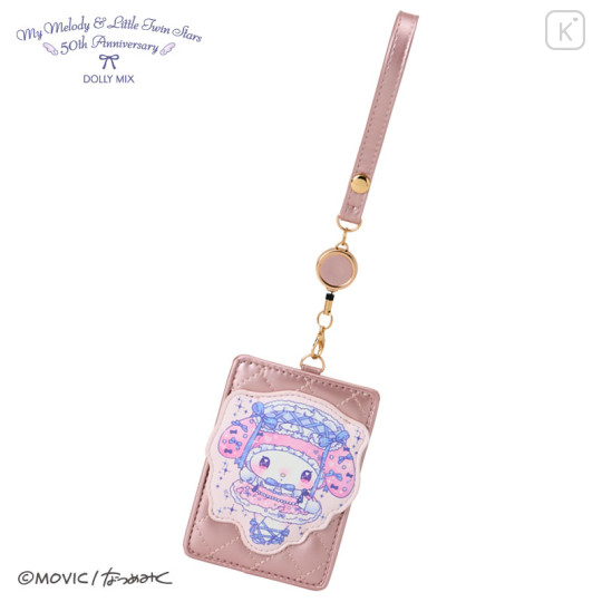Japan Sanrio Reel Pass Case - My Melody : Dolly Mix - 1