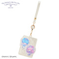Japan Sanrio Reel Pass Case - Little Twin Stars : Dolly Mix - 1