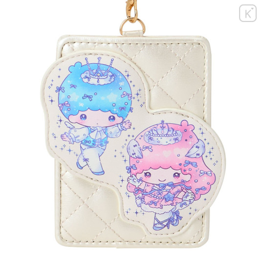 Japan Sanrio Reel Pass Case - Little Twin Stars : Dolly Mix - 2